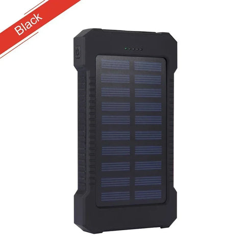 200000mAh Portable Solar Power Bank External Battery Fast Charging Waterproof Powerbank with SOS Flashlight Poverbank for Xiaomi