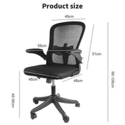 [EU Stock] Office Chair Ergonomic Office Chair Computer Chair Adjustable Desk Swivel Chairs Rotating armrest Lumbar Support