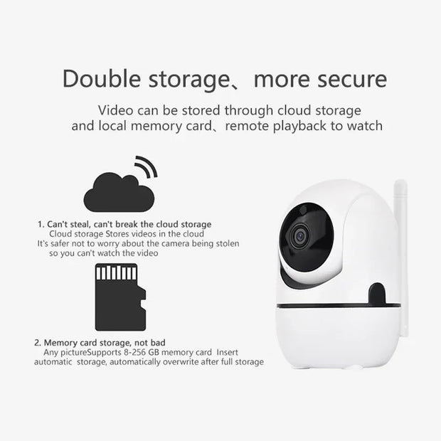 4MP ICSEE Wifi Security Camera Indoor Surveillance Camera Two Way Audio Motion Detection Auto Tracking Baby Monitor Video Camera