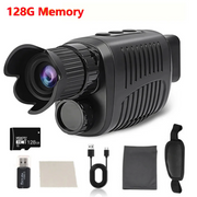 Monocular Night Vision Device 1080P HD Infrared Camera 5X Digital Light Zoom Hunting Telescope Outdoor Search Full Darkness 300m