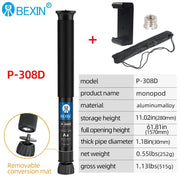 BEXIN Extendable Lightweight Portable Mini Camera Monopod Phone Stand Handheld Unipod Dslr Camera Video Monopod For Sony Canon