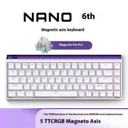 MADLIONS NANO68 Magnetic Switch Keyboard TTC King Switch Adjustable 0 Dead Zone RT0.01 Gaming Wired Mechanical Gaming Keyboard