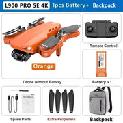 L900 Pro SE MAX GPS Drone 4K Professional Dual HD Camera 5G WIFI 360° Obstacle Avoidance Brushless Motor Rc FPV Quadcopter Dron