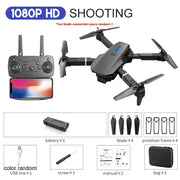 2025 E88 Professional Wide Angle RC Dron HD 4K Camera Mode Foldable Helicopter Aircraft Quadcopter Drone Kid Gift Toys