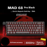 MADLIONS MAD68 Pro Magnetic Switch Mechanical Keyboard 8000Hz Wired Aluminium Alloy Gaming Keyboard Keyboard PC Accessory Custom