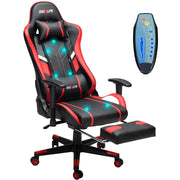 GC-RC03 Gaming Chair Massage Ergonomic High Back Design Lumbar Relax New Customized PU Massage Computer Office Chairs