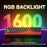 AULA WIN60 WIN68 HE Esports Magnetic Switch Keyboard Rapid Trigger 8K Return RGB Hotswap 60% 68% Custom Game Keyboard