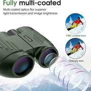 20X25 Binoculars Professional HD Pocket Waterproof Camping Observation Telescope Portable Optical Telescope Outdoor for Hunting