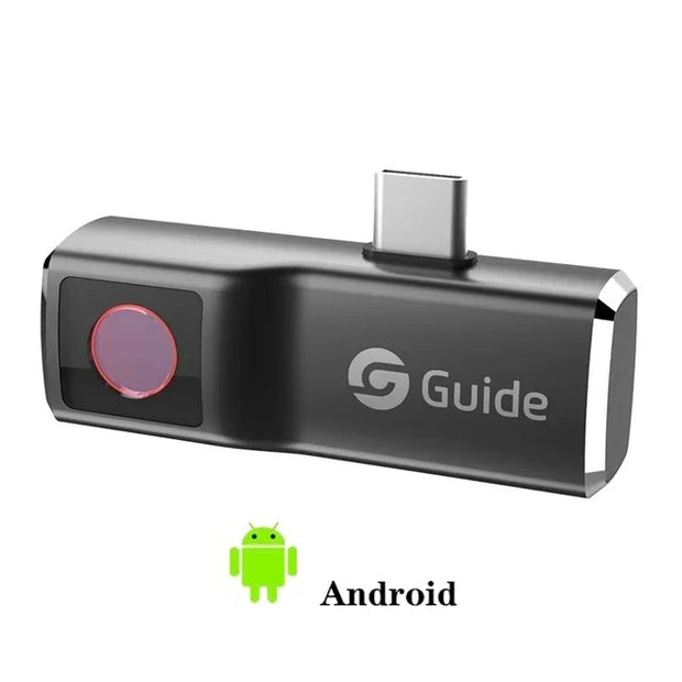 Guide Mobir Air Thermal Imaging Night Camera for Android Phone Type C IOS Infrared Imager Pipeline Repair Industrial Inspection