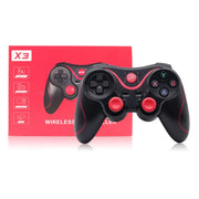 X3 Wireless Bluetooth Game Controller for PC Mobile Phone Android IOS TV BOX Tablet Joystick Gamepad Joypad Holder Kids Gift