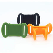 6.2*3.6*3cm/2.44*1.18" Headlamp Flashlight Holder 5 Colors Elastic Band Hands-Free Head Lamp Silicone Accessory Telescopes