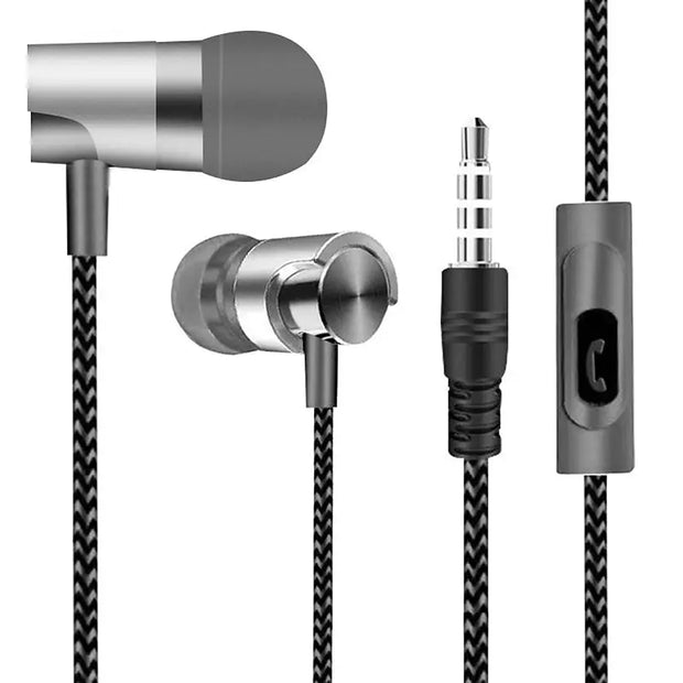 Wired In-ear Earphone In Ear Noise Cancellation Ergonomic Design Stereo Sports Music Headphones For Mobile Phone Everyday Use