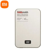 Xiaomi 10000mAh Thin Magnetic Wireless Power Bank High Quality Alloy Fast Charger Portable Battery for Magsafe For iPhone Huawei