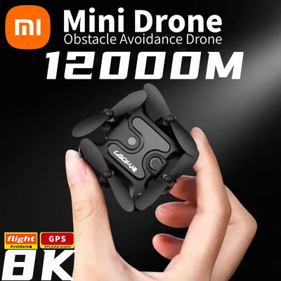 Xiaomi V2 Mini Drone Professional 8k Hd Camera 5g Wifi Fpv Air Pressure Altitude Hold Foldable Quadcopter Rc Drone Toys Uav 2025