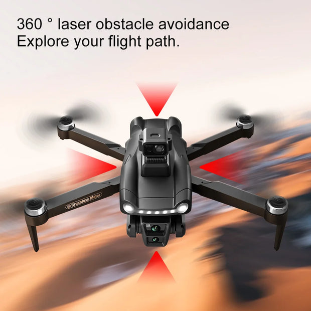 V198 GPS Drone For Xiaomi with 8k professional HD camera 5G WiFi Obstacle Avoidance Optical Flow Brushless Foldable Quadcopter