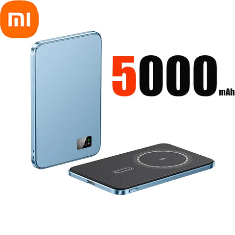 Xiaomi 10000mAh Thin Magnetic Wireless Power Bank PD25W Fast Charging Portable External Battery for Magsafe For iPhone Samsung