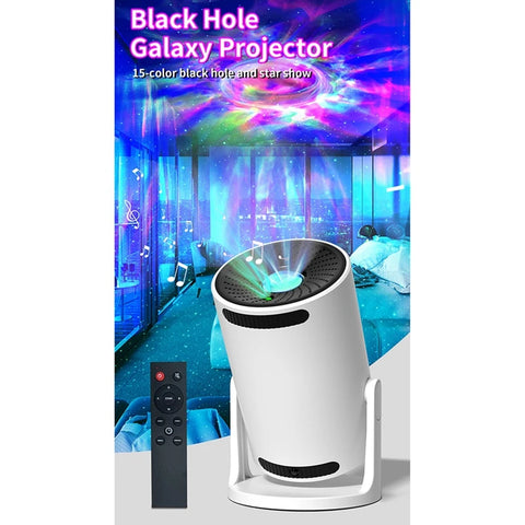 Kxm-006 Projector Light Planet Projection Lamp Night Light Black Holes Earth Moon Sky Lighting Remote Bluetooth Speaker