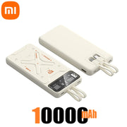 Xiaomi New Portable Power Bank 20000mAh External Battery 100W GaN Fast Charging PowerBank With Dual Line for iPhone Android New