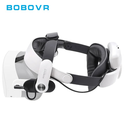 BOBOVR M3 Pro Head Strap Compatible with Meta Quest 3S Magnetic Battery Pack Elite Replacement Strap For Quest 3 VR Accessories