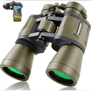 20x50 binoculars, waterproof high-definition low-light night vision binoculars, adult children travel, hunting and stargazing