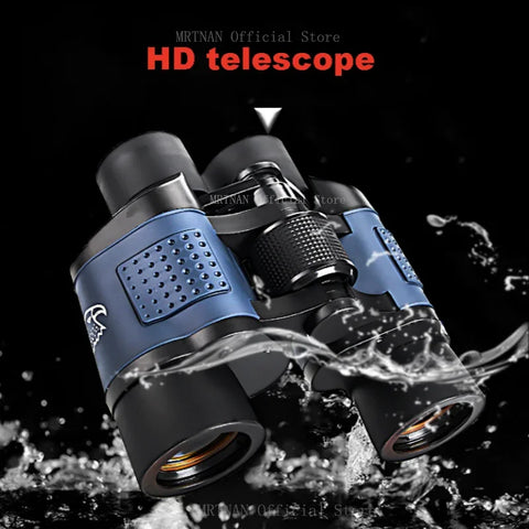 Camping Binoculars 60X60 Long Range 15000m HD High Power Telescope Tourism Binoculars Long Range Powerful Binoculars Hunting