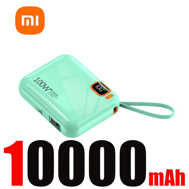 Xiaomi 50000mah Portable PD 120W Power Bank Two-way Fast Charger Mini Powerbank For iPhone Xiaomi Samsung