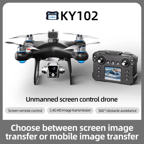 Xiaomi KY102 MAX Drone Professional HD Dual Camera Screen Controlled Brushless Obstacle Avoidance RC Quadcopter Dron Toy 10000M