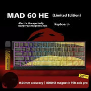 FGG Madlions Mad 60/68 Mechanical Keyboard HE Magnetic Switch 61/68 Keys Gaming RGB Wired E-sports Hot Swappable Customized