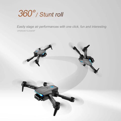 S89 4K RC Drone Camera Wifi FPV Drone Mini Folding Quadcopter Toy with Gravity Sensor Control Headless Mode Gesture Photo Video