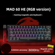 Mad Catz MAD60 Series Hot-Swappable Magnetic Keyboard-8000Hz Customizable High Precision ESports Gaming Keyboard PC Gamers