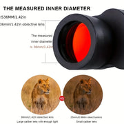 1PC Professional Telescope, Suitable For Hiking And Camping, Waterproof And Fog Proof For Daily Sightseeing