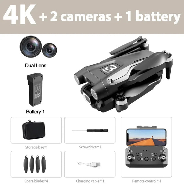 Xiaomi Mijia Z908 Pro max Drone 4K Professional HD Dual Camera Dron Brushless Motor 5G WIFI FPV RC Quadcopter Helicopter Toys