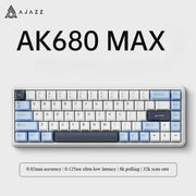 AJAZZ AK680 Max Rapid Trigger Keyboard Magnetic Switch Full-key Hot Swappable 8Khz RGB Hot Swappable Custom Gaming Keyboard