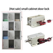 12V or 24V DC Mini Electric Metal Small Bolt Lock Magnetic For Drawer Locker Cabinet