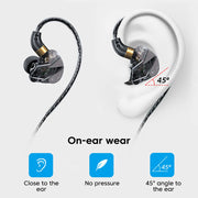 3.5mm/Type C Wired Headphones HiFi Earphones in-Ear Headset Gamer Handsfree Earbuds For Xiaomi Huawei Samsung With Microphone