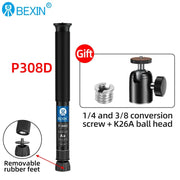 BEXIN Extendable Lightweight Portable Mini Camera Monopod Phone Stand Handheld Unipod Dslr Camera Video Monopod For Sony Canon