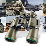 50000M German Military 20X50 Zoom HD BAK4-Prism Powerful Binoculars Long Range Professional Telescope For Outdoor Camping Travel