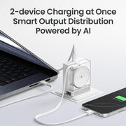 SHARGE Mini PD30W Power Bank 10000mAh Fast Charge Portable External Battery Built-in Type C Cable Battery Pack for iPhone 16/15