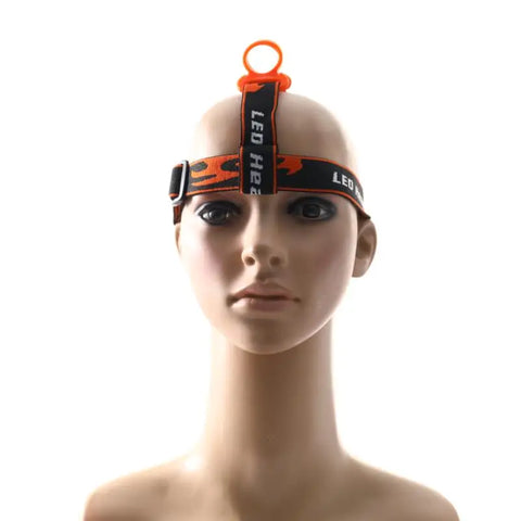 Flashlight Headband Head Strap Belt Band Mount Holder Stand For 22 to 32mm LED