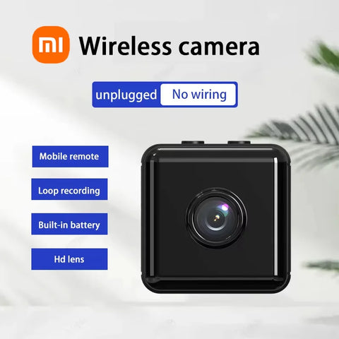 Xiaomi 1080p Mini Camera Home Small Wireless Wifi Camera Outdoor Upgraded Baby Pet Motion Detection Security Night Vision Camera