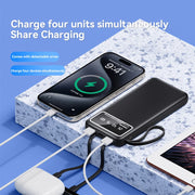 Xiaomi New Portable Power Bank 50000mAh Large Capacity PowerBank Fast Charging External Battery With Cable For iPhone Android