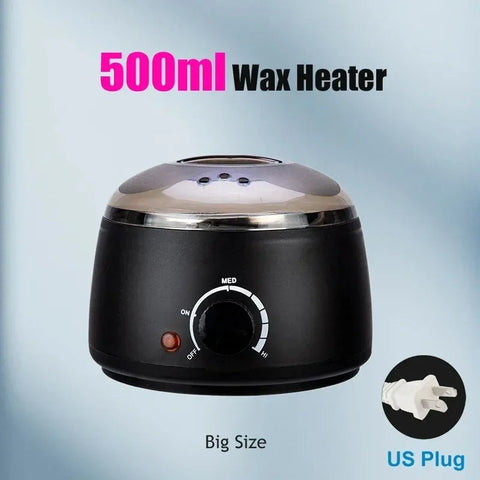 500ml Hair Removal Wax Melting Machine Wax-melt Epilator Quick Heater Wax Melting Pot Hair Removal Wax Beans Waxing Machine