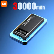 Xiaomi 50000mAh Large Capacity Power Bank 120W Super Fast Charging Mobile Powerbank for Huawei Apple Xiaomi Samsung 2025 New