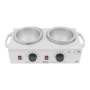 200W 220V Double Wax Warmer Electric Wax Heater for Homes Beauty Salons  Hot Facial Skin Equipment SPA Adjustable Temperature