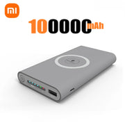 Xiaomi Super Thin Magnetic Power Bank Wireless 200000mAh High Capacity USB-c Two-Way Portable Fast Charger For IPhone Samsung