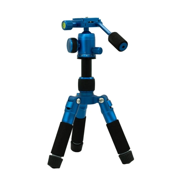 20Inch Mini Tripod with 360 Degree Rotation Head Aluminum Load Capacity to 11lbs for Cameras and Phones Travel Friendly