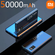 Xiaomi 120W High Capacity Power Bank 50000mAh Fast Charging Powerbank Portable Battery Charger For iPhone Samsung Huawei