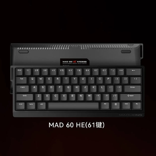 Mad Catz MAD60 Series Hot-Swappable Magnetic Keyboard-8000Hz Customizable High Precision ESports Gaming Keyboard PC Gamers