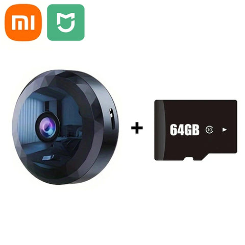 Xiaomi MIJIA Wireless Mini Camera 1080P HD WiFi Monitoring Video Surveillance Security Rechargeable Motion Detection Camcorder