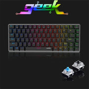 AJAZZ AK33 82-key Mechanical keyboard Wired Portable Gaming keyboard MAC laptop desktop universal black